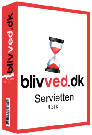 BLIVVED-SERVIETTEN 8 STK